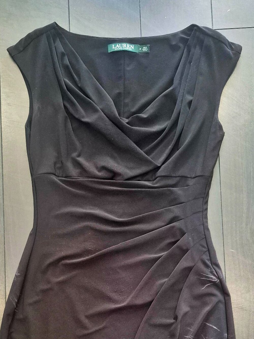 RALPH LAUREN BLACK DRESS